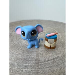 Littlest Pet Shop LPS Series 3 Hungry Pets Elephant Peanut #3-190